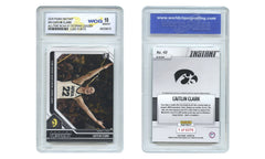 2024 Caitlin Clark Panini Milestone Logo ROOKIE Card #49 - Graded Gem Mint 10-2