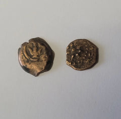 Moneda antigua de la viuda con certificación de autenticidad y portafolios de lujo-2
