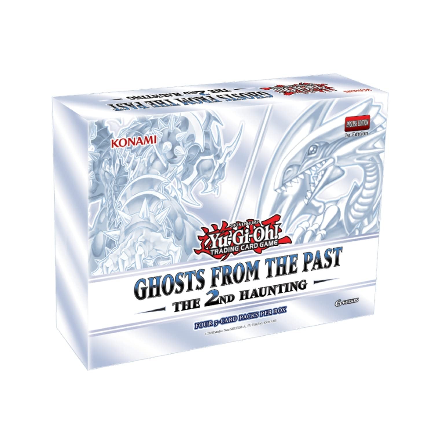 Yu-Gi-Oh! TCG Ghosts From the Past 1st Edition Booster Box GFPT English New Sealed Konami Trading Cards Collectible Hobby-1