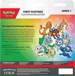 Pokémon TCG First Partner Illustration Collection Series 1 New Factory Sealed Trading Cards Collector’s Edition Hobby Box Ships 3/20-2