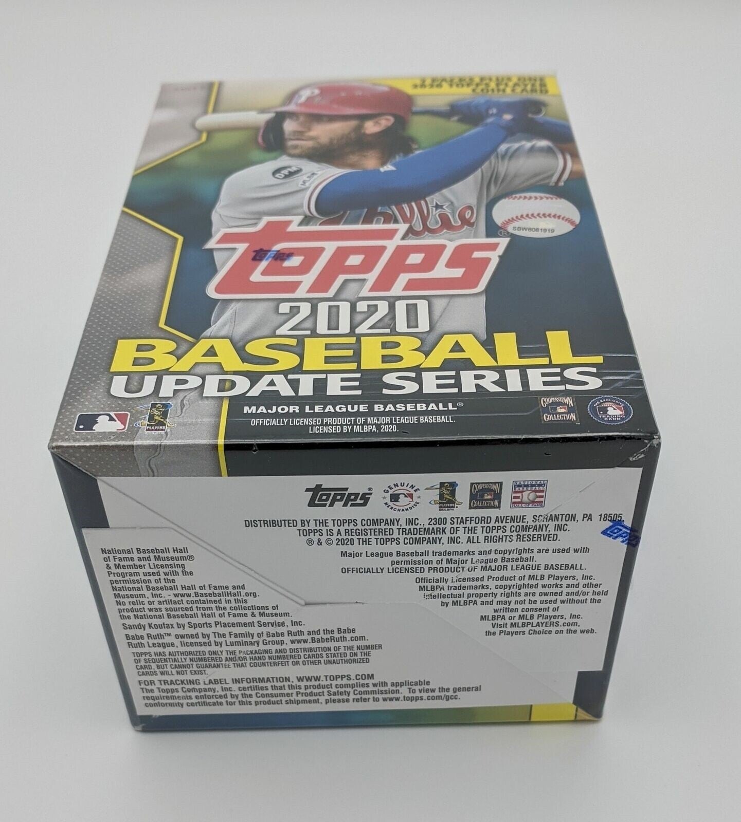 2020 Topps Update Baseball Cards Factory Sealed Blaster Box with Exclusive Coin-4