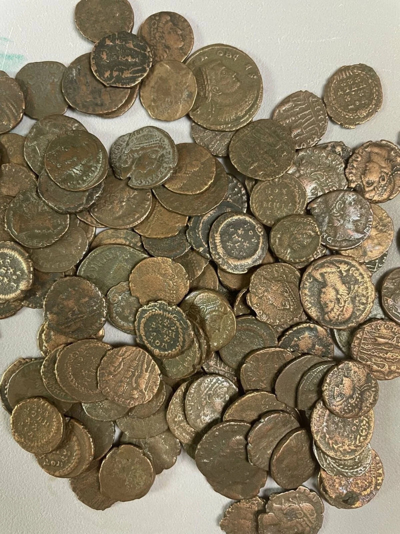 One Cleaned Roman Coin Guaranteed Authentic. Over 1500 Years Old!-1