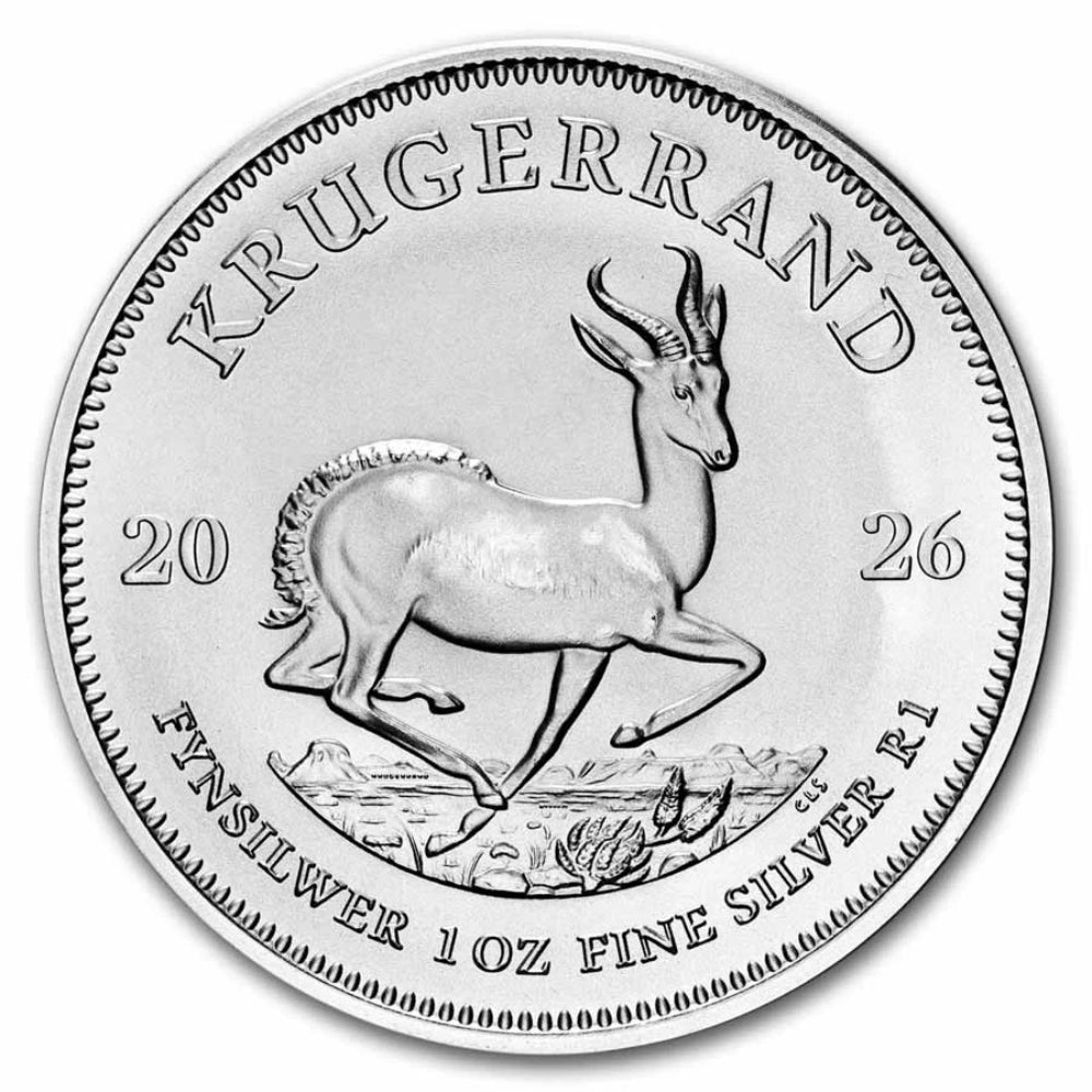 2026 South Africa 1 oz Silver Krugerrand BU-1