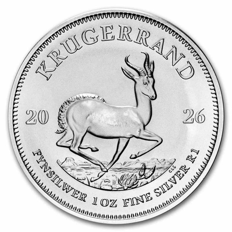 2026 South Africa 1 oz Silver Krugerrand BU-1