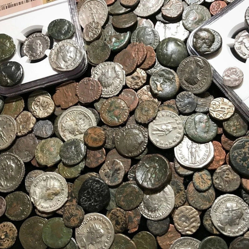 ✯ Ancient Coin Estate ✯ Roman Greek Byzantine✯ Bronze Silver Gold BC Money ✯-2