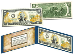 U.S. ARMY *Legal Tender* GOLD HOLOGRAM $2 U.S. BILL **MUST SEE**-1