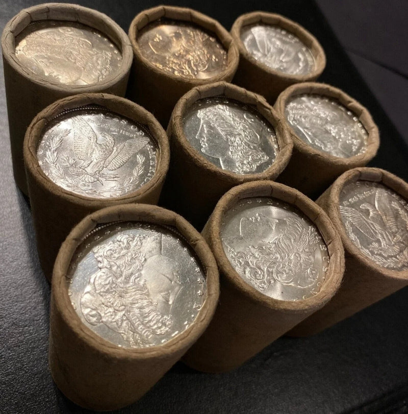✯ AU+ Morgan Silver Dollar From Bag Rolls Estate Bullion ✯-1