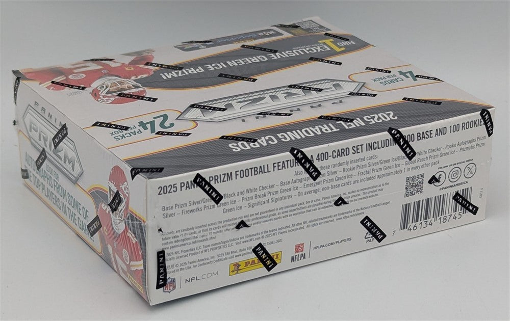 Factory Sealed Retail Box 2025 Panini Prizm NFL Football Cards-4