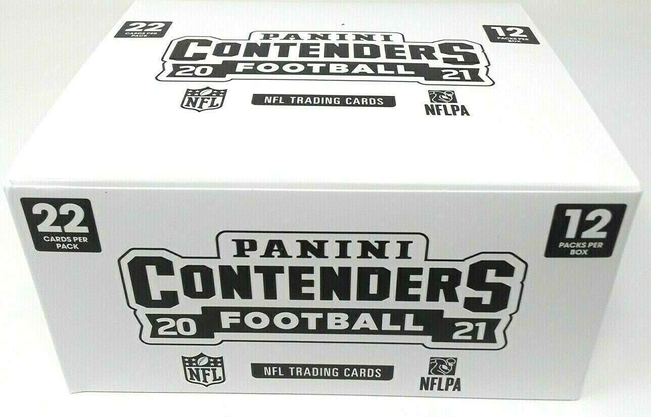 2021 Panini Contenders NFL Football Cello Fat Pack Box-1