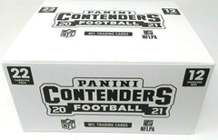 2021 Panini Contenders NFL Football Cello Fat Pack Box-1