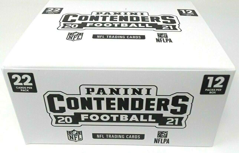 2021 Panini Contenders NFL Football Cello Fat Pack Box-1