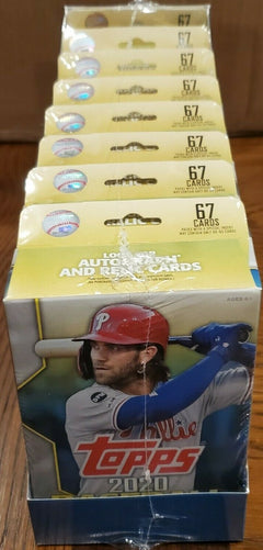 2020 Topps UPDATE Series Baseball Factory Sealed 8 Box Hanger Case 536 Traded-1