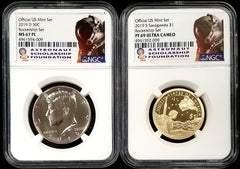 2019 D Kennedy MS 67 PL & 2019 S Proof Sacagawea PF 69 UC, Rocketship Set, ASF!-6