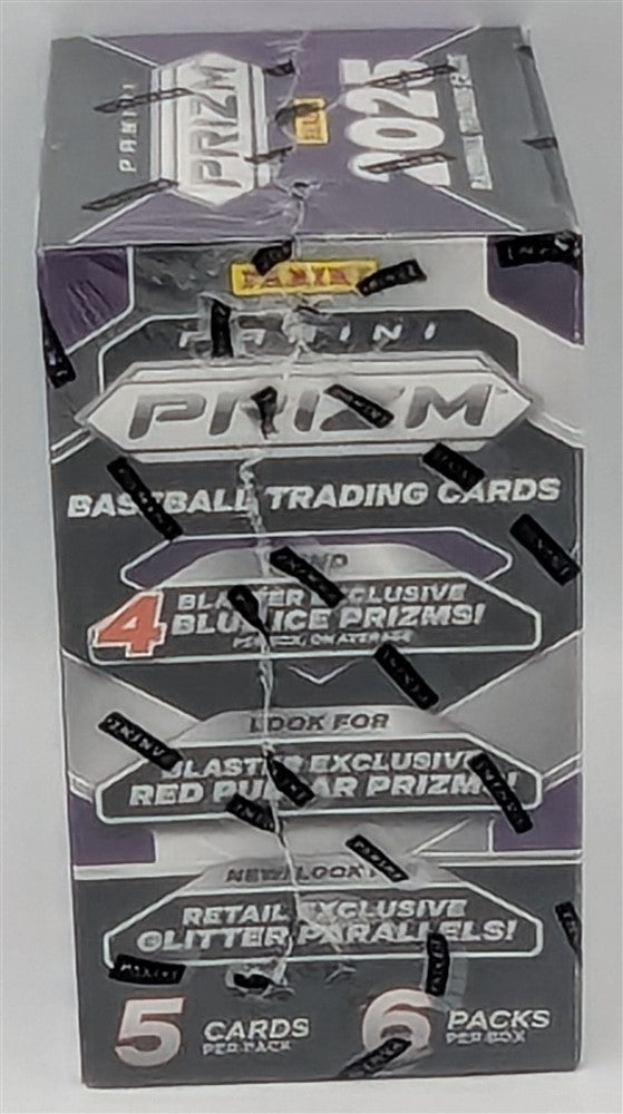 Factory Sealed 6 Pack Blaster Box 2025 Panini Prizm MLB Baseball Cards-2