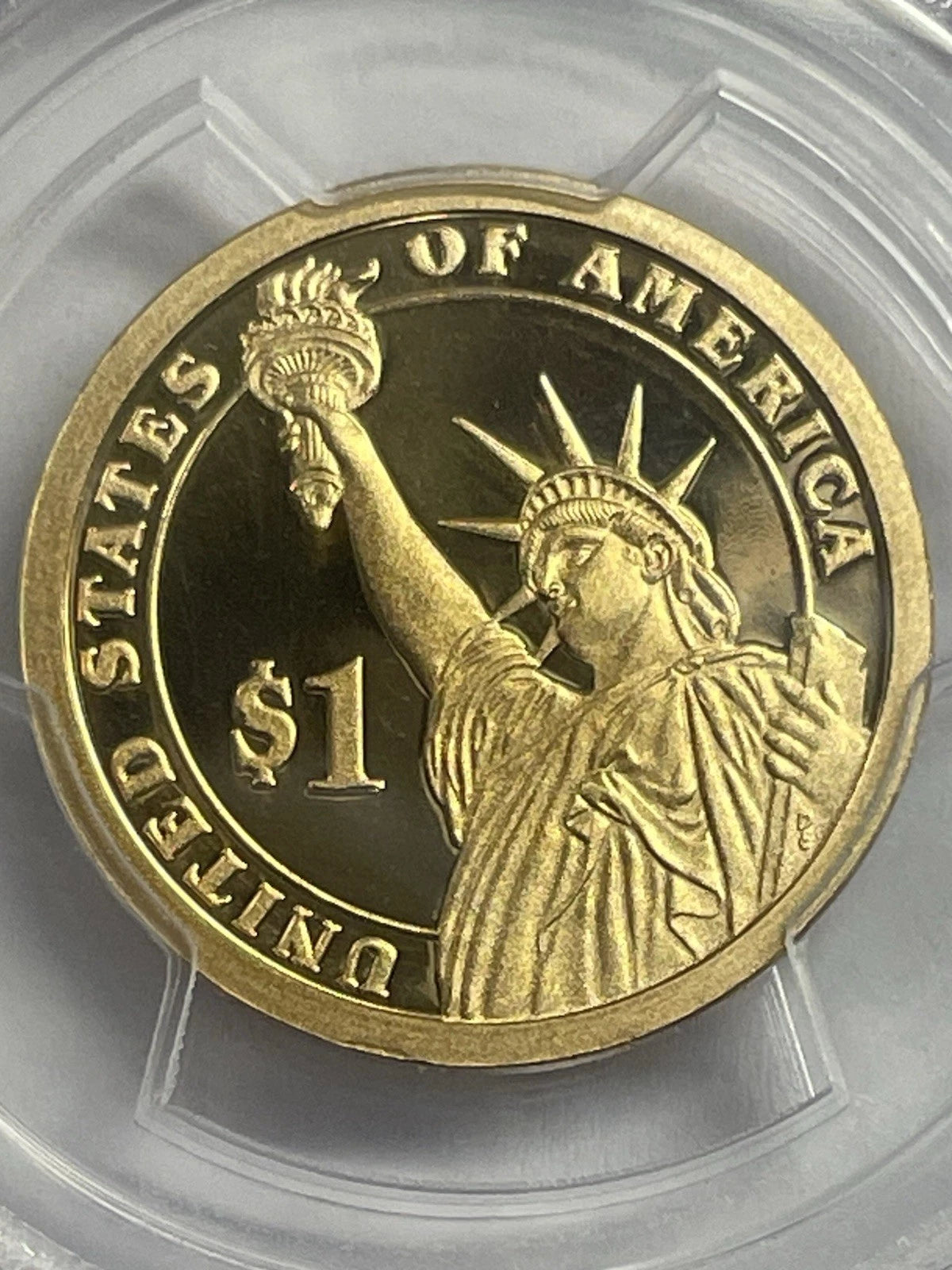 2008-S Martin Van Buren One Dollar PCGS- PR 69 D CAM.-6