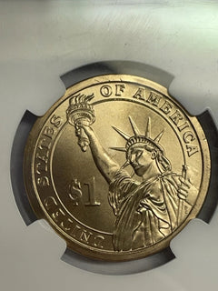2008-P John Quincy Adams One Dollar SMS NGC MS66-6