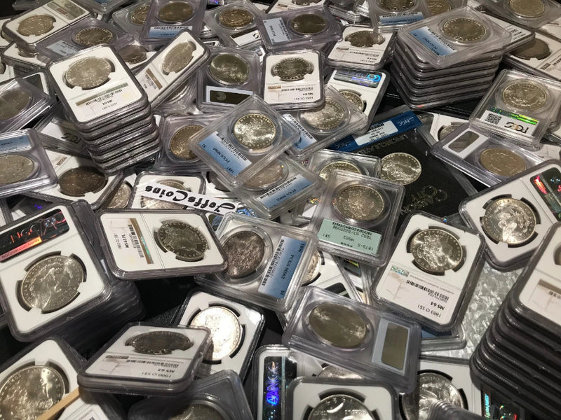 ✯PCGS NGC US Silver Peace Dollars 1921-35 ✯ BU UNC Coins From Graded Estate Lot✯-8
