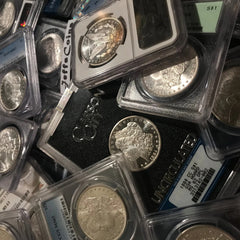 Estate Coin Lot US Morgan Silver Dollar ✯PCGS NGC ✯ O, S, P - BU MS UNC-2