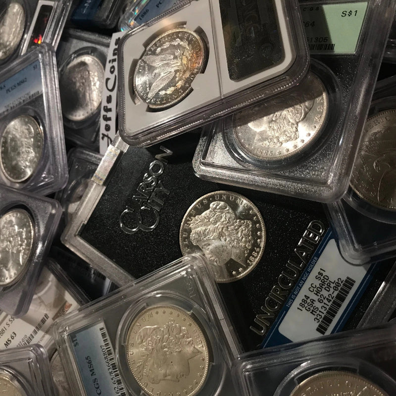 Estate Coin Lot US Morgan Silver Dollar ✯PCGS NGC ✯ O, S, P - BU MS UNC-2