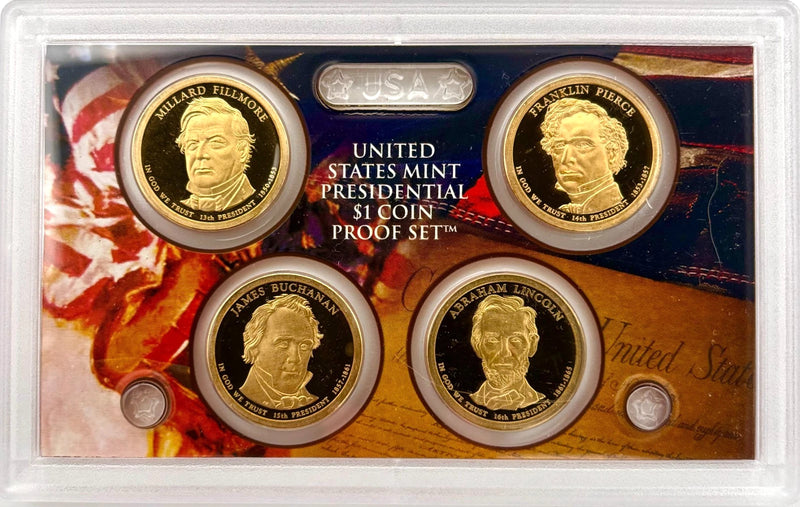 2007-2016 Presidential Dollar 39 Coin S Proof Set wOriginal Mint Lenses (No COA)-6
