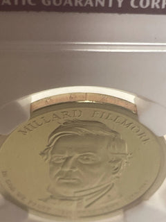 2010-S Millard Fillmore One Dollar NGC PF 69 Ultra Cameo-6