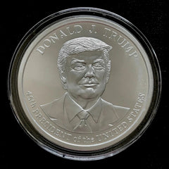 LOT OF 5 X 1oz Fine Silver Rounds Trump COLLECTION MAGA Set in Capsules-6