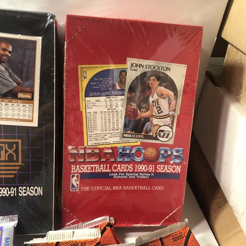 Bulk Lot of 55 Unopened Old Vintage NBA Basketball Cards in Sealed Packs NEW-8
