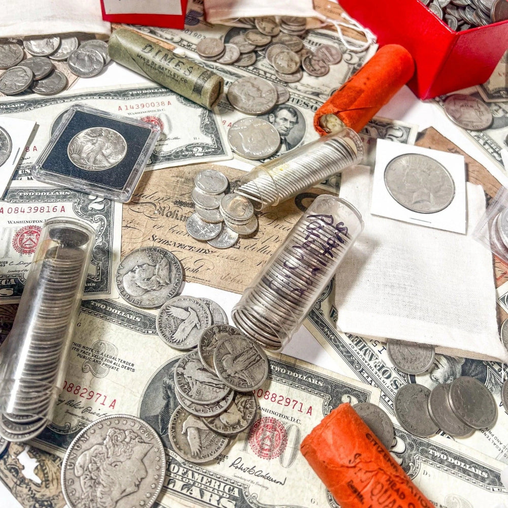 Vintage US Coin Investment Mixed Lot | LIQUIDATION ESTATE SALE | US Silver Coins-7