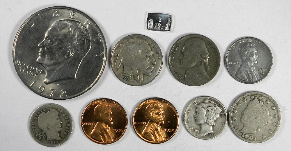 ESTATE LOT SALE ~ .999 BULLION BARS CURRENCY GOLD ~ $5 RED SEAL INCLUDED-1