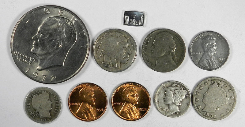 ESTATE LOT SALE ~ .999 BULLION BARS CURRENCY GOLD ~ $5 RED SEAL INCLUDED-1