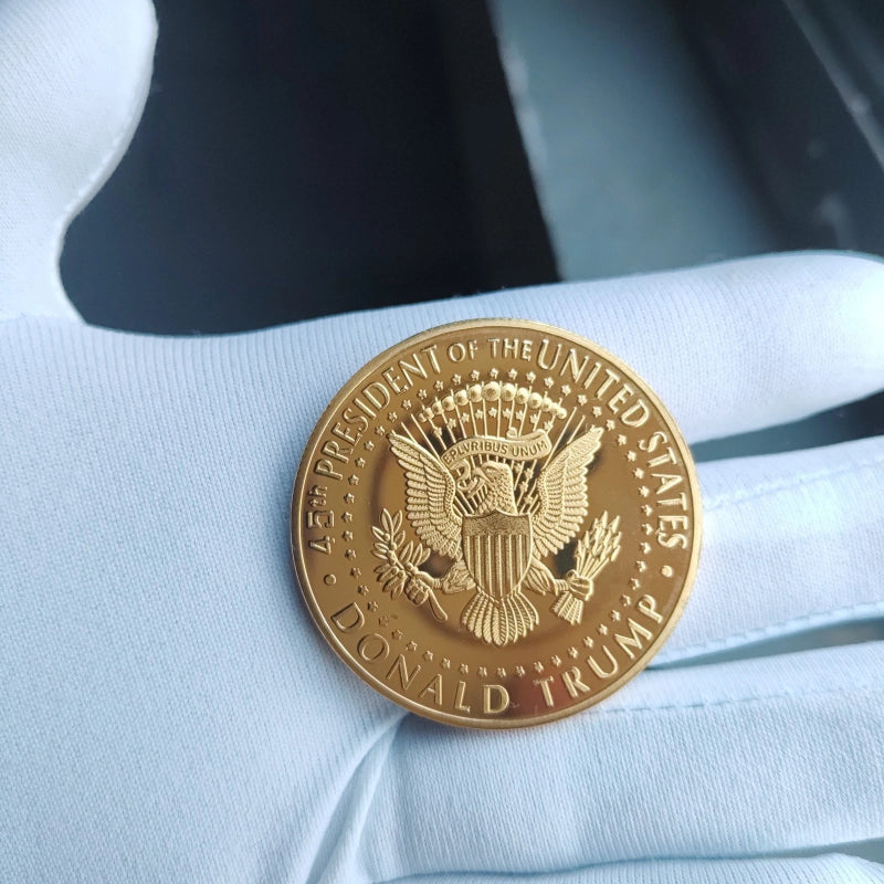 4 PCS 2024 President Trump Commemorative Coin Take America Back Metal Coin-6