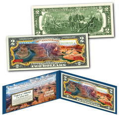 GRAND CANYON NATIONAL PARK 100TH ANNIVERSARY 1919-2019 Genuine U.S. $2 Bill-2
