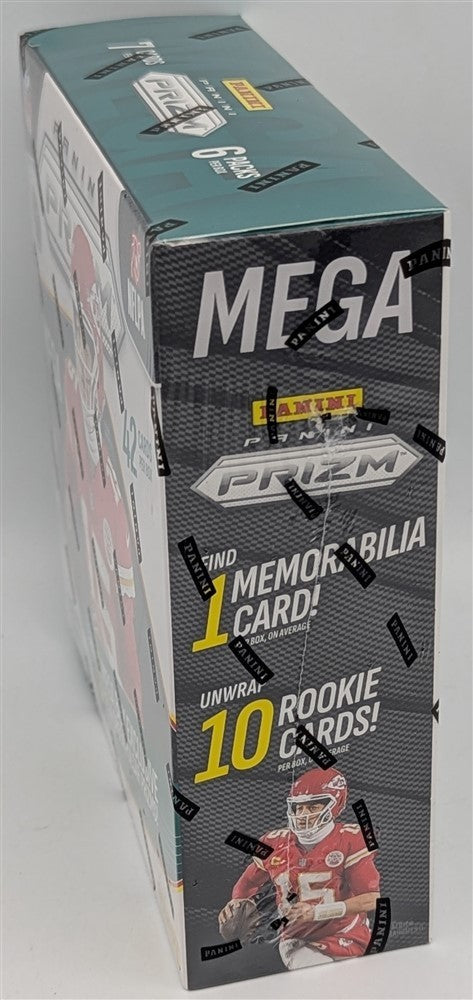 Factory Sealed Mega Box 2025 Panini Prizm NFL Football Cards-2