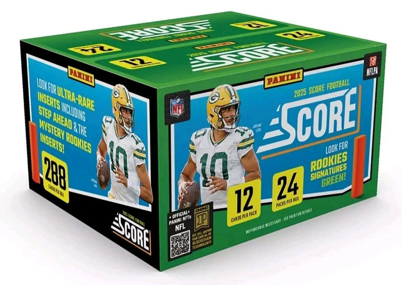 2025 Panini Score Football Factory Sealed Retail 24 Pack Box-1
