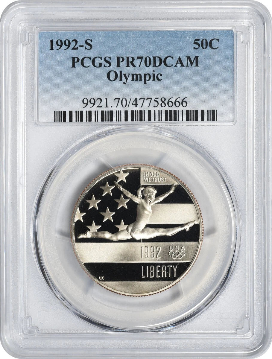 1992-S Olympic Commemorative Half Dollar PR70DCAM PCGS-1
