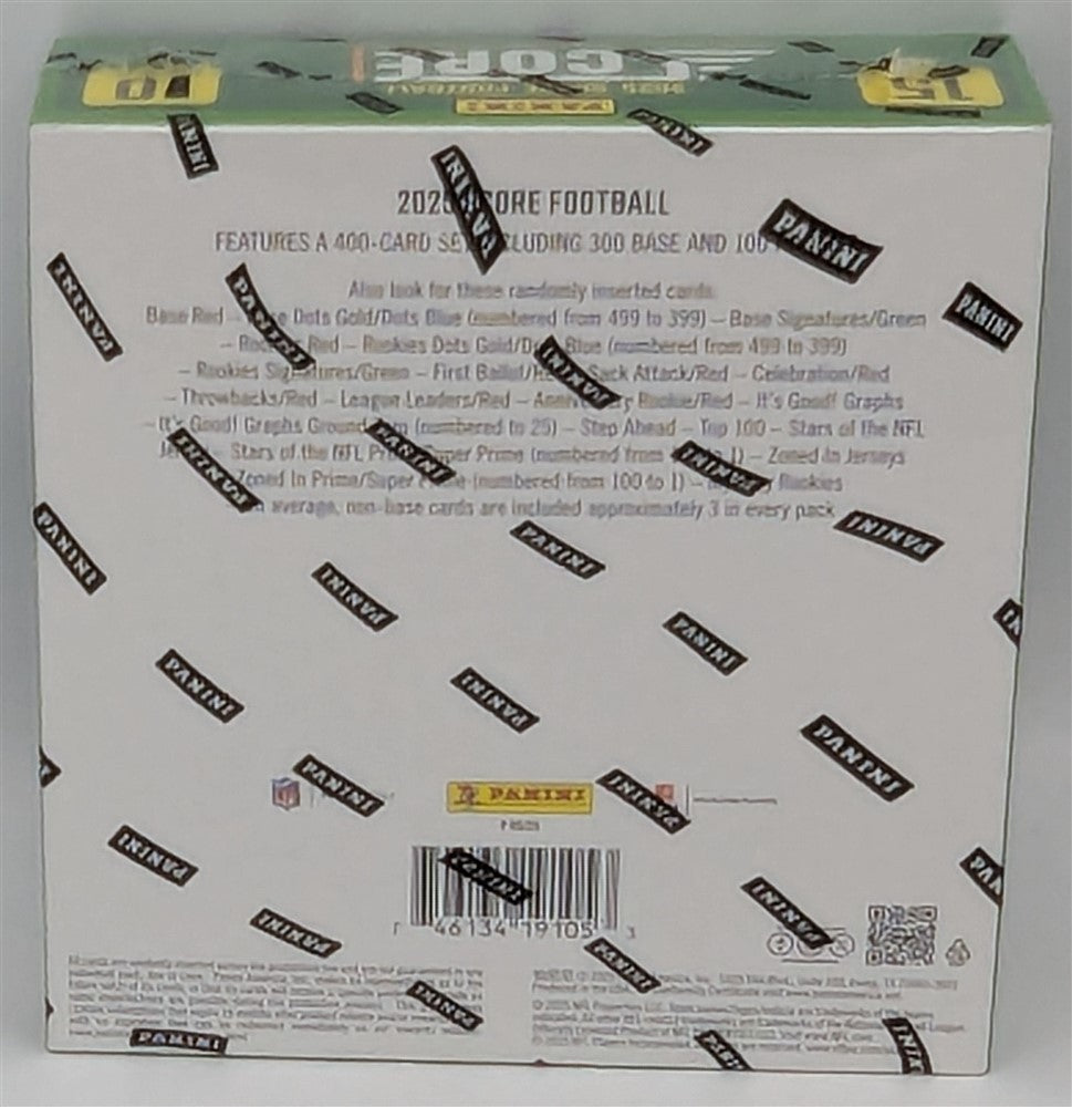 Factory Sealed Mega Box 2025 Panini Score NFL Football Cards
