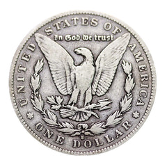 1921 年以前發行的 90% 銀質摩根銀元（1878-1904 年），流通品相良好或更佳。-3