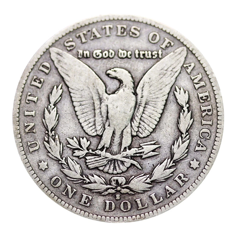1921 年以前發行的 90% 銀質摩根銀元（1878-1904 年），流通品相良好或更佳。-3