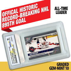 2025 Topps Now NHL ALEX OVECHEKIN All-Time Goal Leader #154 - GEM MINT 10-1