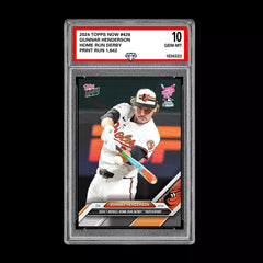 Graded 10 Gunnar Henderson 2024 Topps #426 Home Run Derby Baltimore Orioles-1