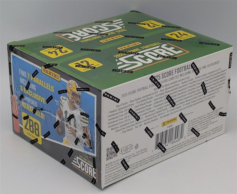Factory Sealed 24 Pack Retail Box 2025 Score NFL Football Cards-2
