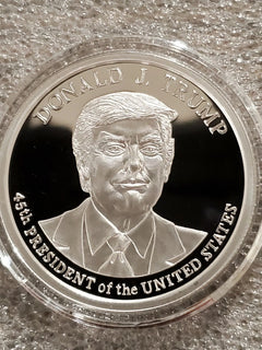 Donald Trump 2020 1 oz .999 silver proof coin 45th President commemorative New!-7