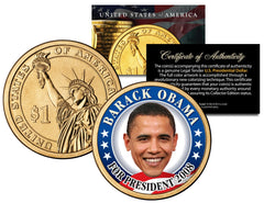 BARACK OBAMA FOR PRESIDENT 2008 Rare Campaign Issue Presidential $1 Dollar Coin-1