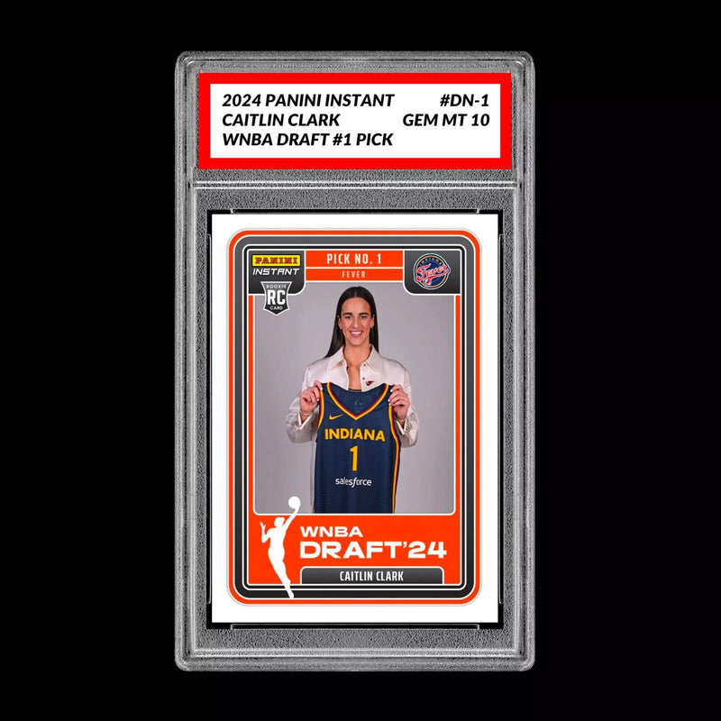 Caitlin Clark WNBA Draft 1st Graded Gem Mint 10 RC Rookie 2024 Panini Instant-1