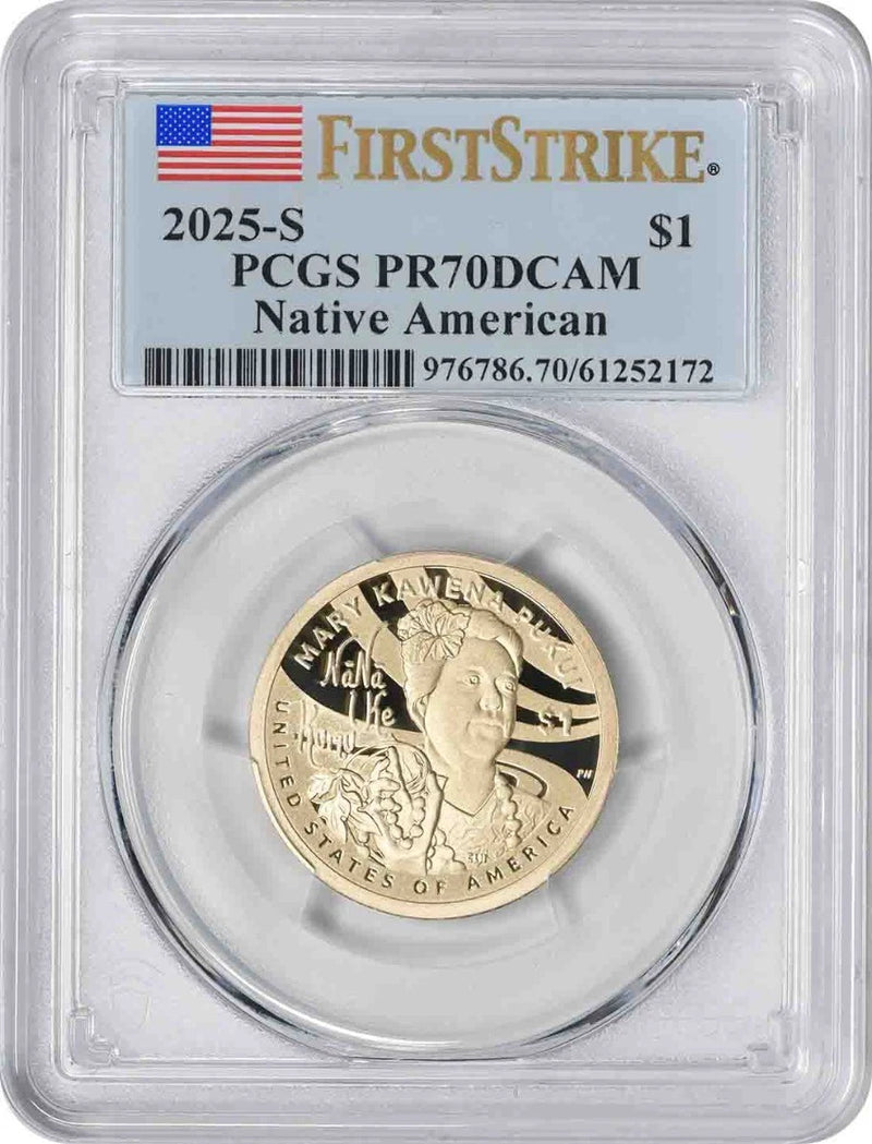 2025-S Sacagawea Native American Dollar PR70DCAM First Strike PCGS-1