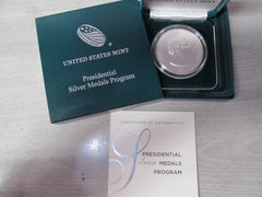 US Mint Presidential .999 Fine Silver 1oz. Medal Coin _ Andrew Johnson-3