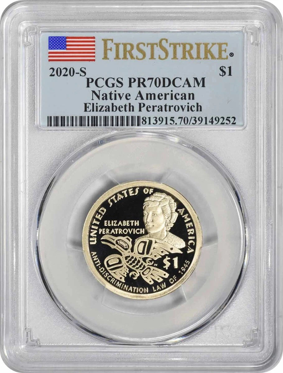 2020-S Sacagawea Native American Dollar PR70DCAM First Strike PCGS-1