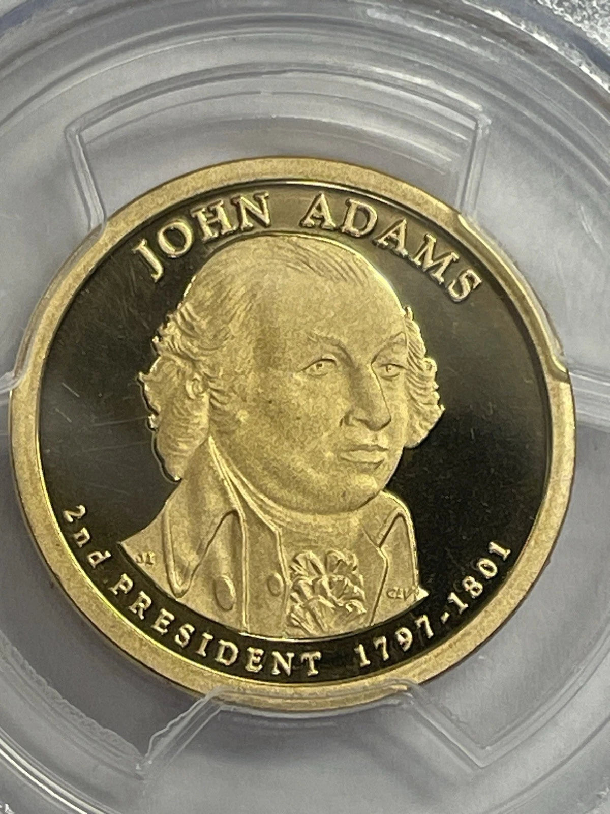 2007-S John Adams One Dollar PCGS- PR 69 D CAM.-7