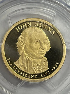 2007-S John Adams One Dollar PCGS- PR 69 D CAM.-7
