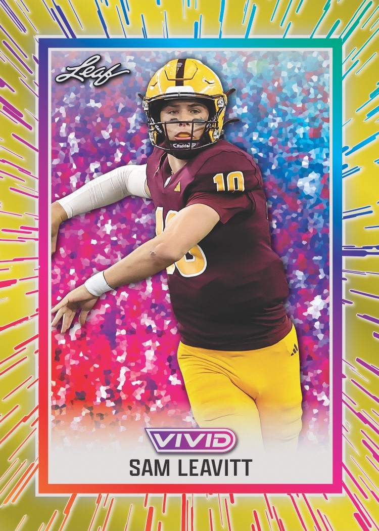2025 Leaf Vivid Football Factory Sealed Hobby Box-14